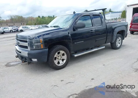 2010 Chevrolet Silverado 1500 Lt из США, поврежденный, VIN 1GCSKSE39AZ110317
